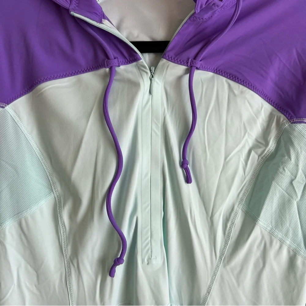 Lululemon Athletica Purple and Light Blue Hoodie - Picture 7 of 13